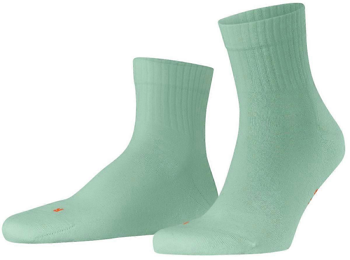 Falke Run Rib Short Socks - Moss Green