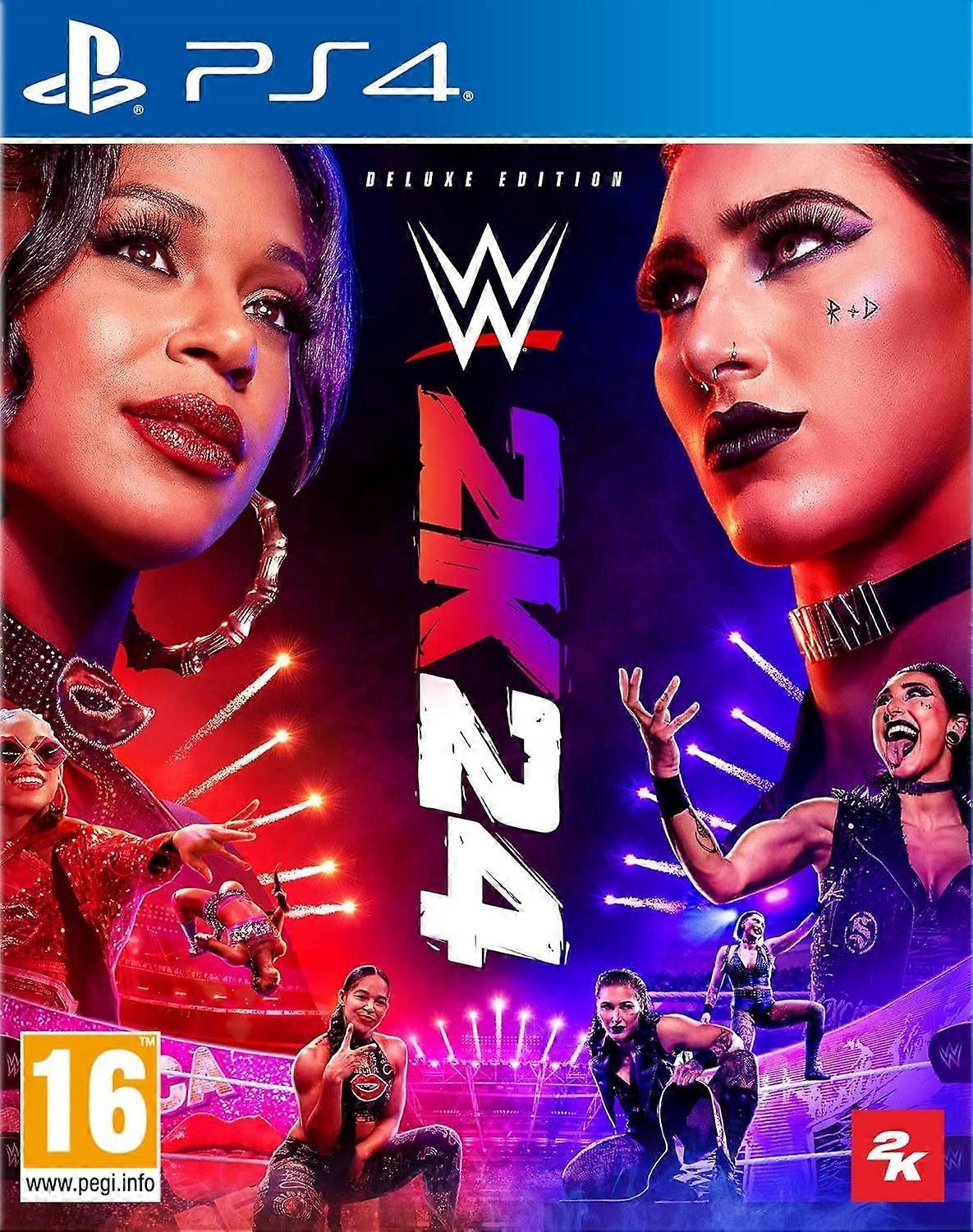 WWE 2K24 - PS4 Game (Deluxe Edition)