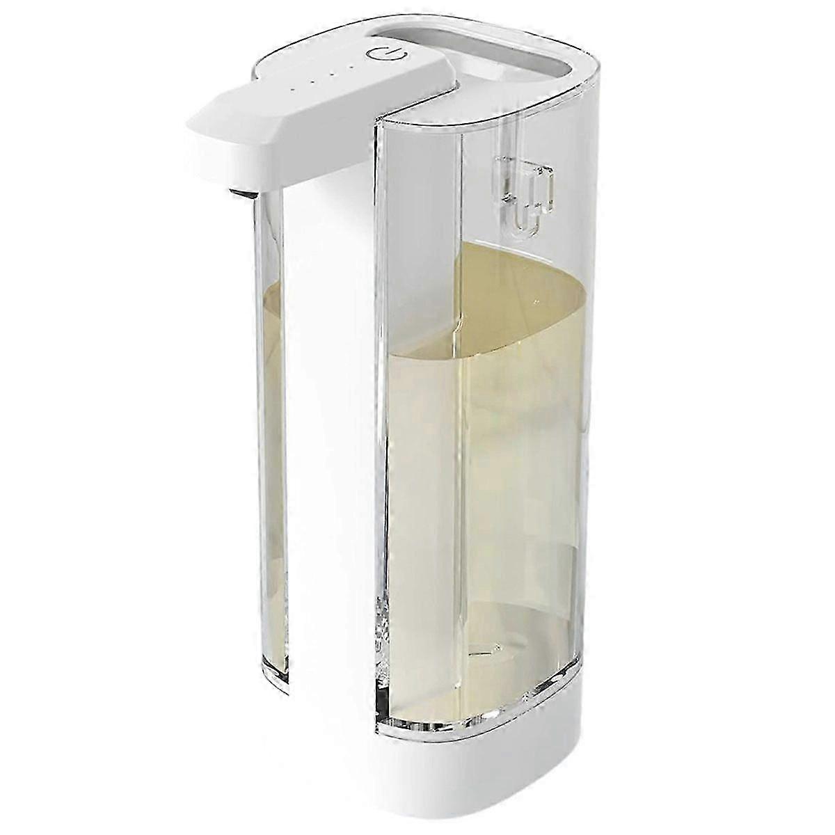 500ML Touchless Transparent Bottle IPX5 Waterproof USB Rechargeable Infrared Automatic Sensor Liquid