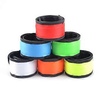 Pulseiras de LED para atividades ao ar livre, ideais para corredores, com 4 unidades de luzes fluorescentes.