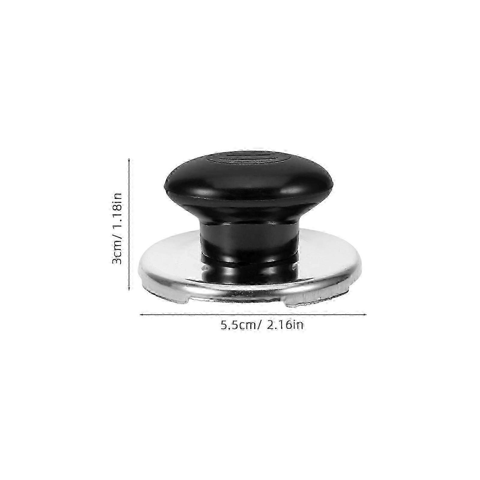 4Pcs Stainless Steel Kettle Lid Knobs, Whistle Replacement Compatible with Most Kettles