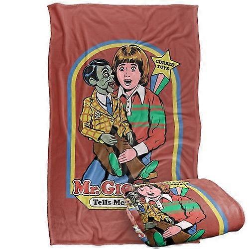 Steven Rhodes Mr Giggles Soft Touch Blanket
