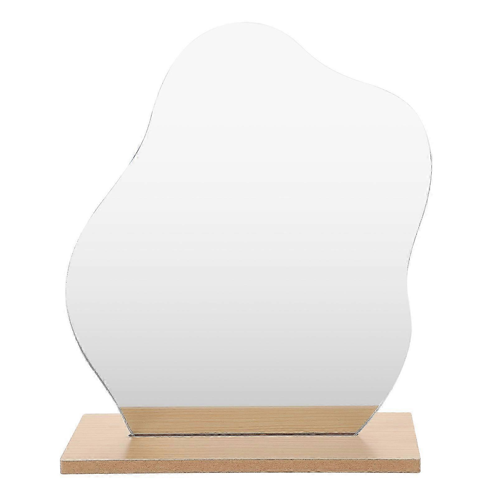 Irregular Mirror Table Mirror for Home Use 1Pcs Assorted Color