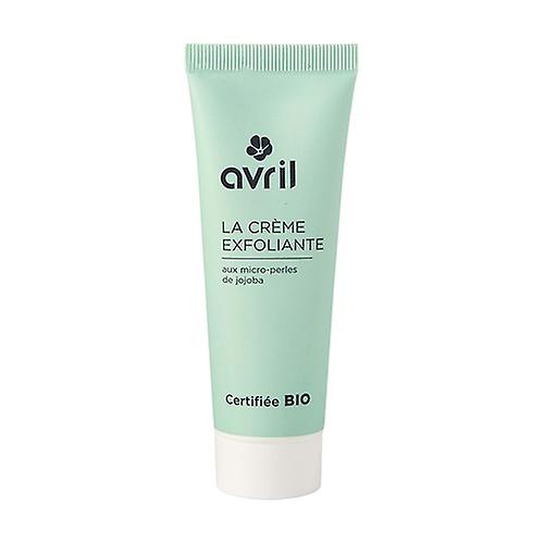 Organic exfoliating face cream 50 ml of cream