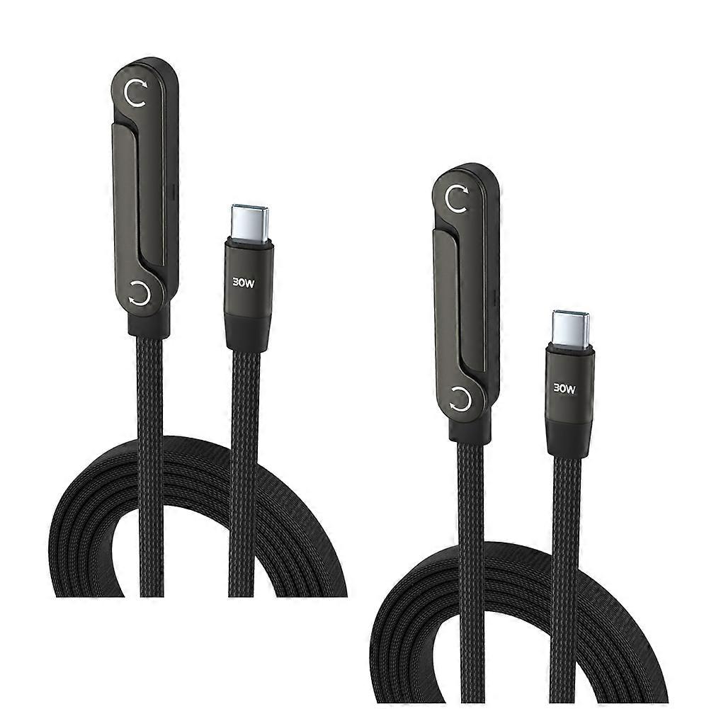 30W TypeC-Lighting Charge Cable with Stand for Fast Charging and Data Sync 1.5m