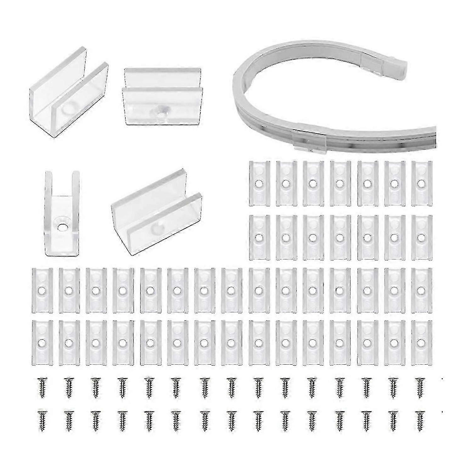 Neon Rope Light Mounting Brackets