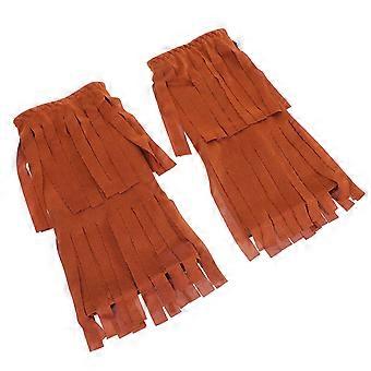 1 Pair of Women Fringe Boot Covers Music Festival Stage Performance Boots Fringe Covers