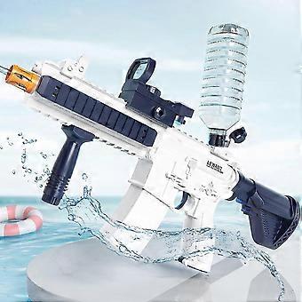 Electric Water Gun compatible with Adults and Kids, Max Range 32ft Super One-Touch Automatic Water Gun Strongest Water Sprayer