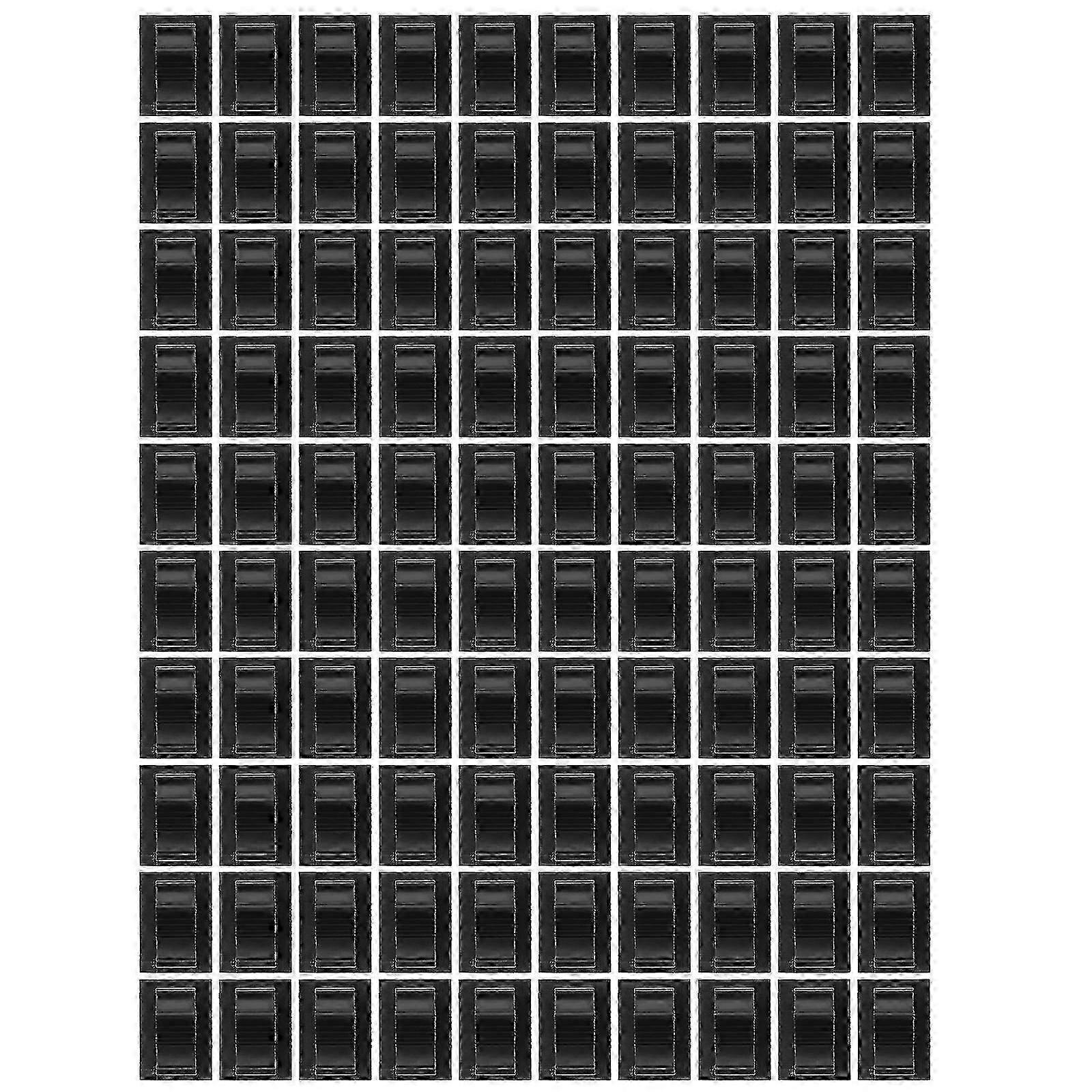 100pcs Cable Fixing Buckle Adjustable Cable Clamp Self-adhesive Cable Clamp