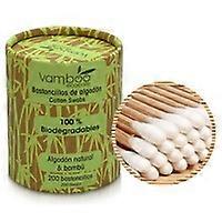 Bamboo cotton swabs 200 units