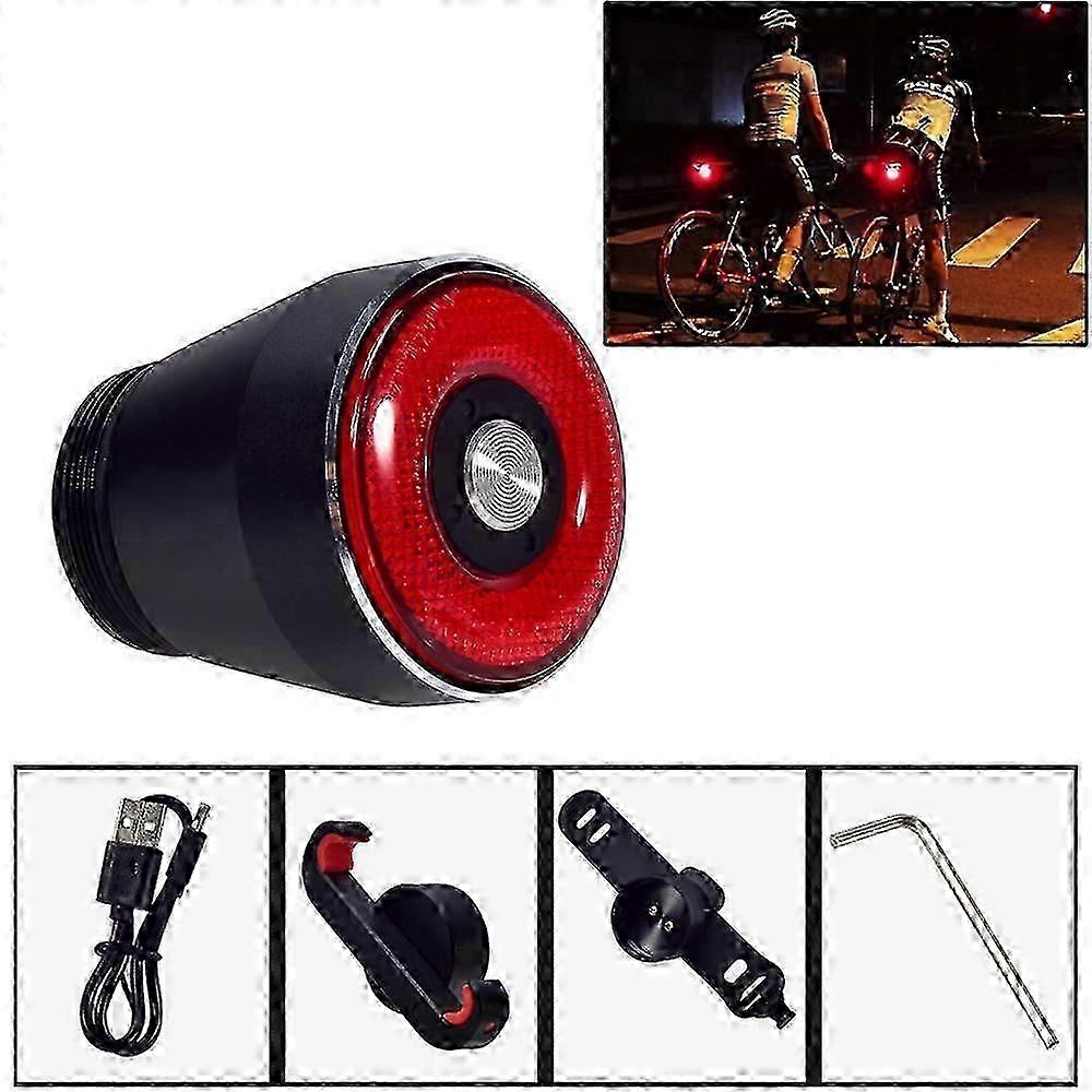Antusi Bicycle Rear Light Automatic Brake Induction Light