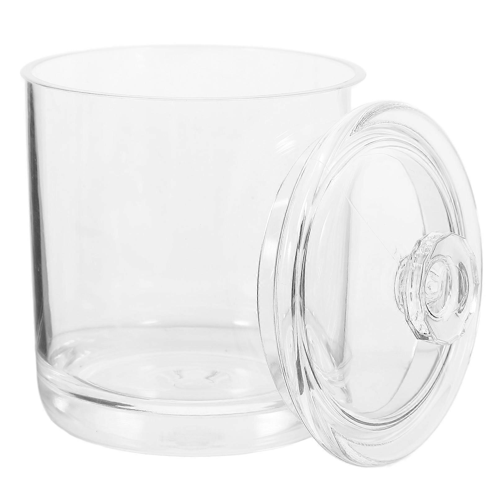 Transparent Acrylic Storage Jar Tea Container for Kitchen Use