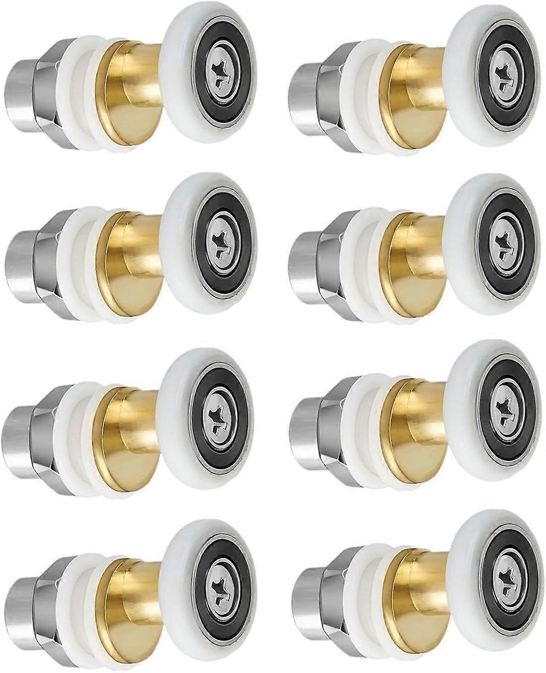 8pcs 1.9cm Replacement Shower Door Roller Wheel
