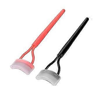 2 Pack Eyelash Comb Makeup Mascara Separator Metal Teeth Eyelashes Definer With Comb Cover For Women Mascara Applicator Brushes Tool
