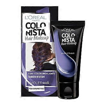 L'Oreal Paris, Colorista Hair Makeup, Semi-Permanent Hair Dye, #VIOLETHAIR, 30 ml