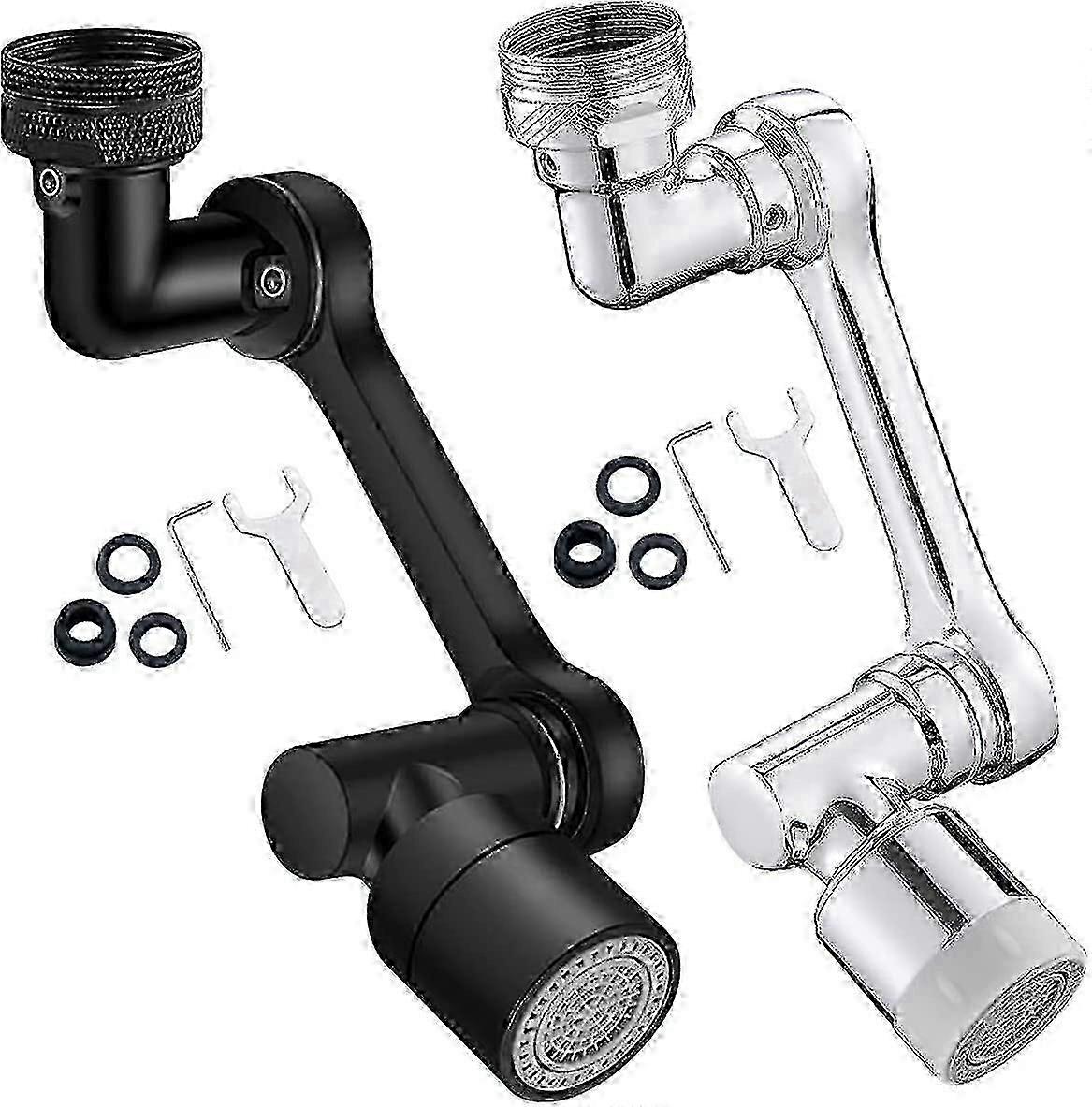 Faucet Extender, Large Angle Rotating Splash Filter Faucet Aerator