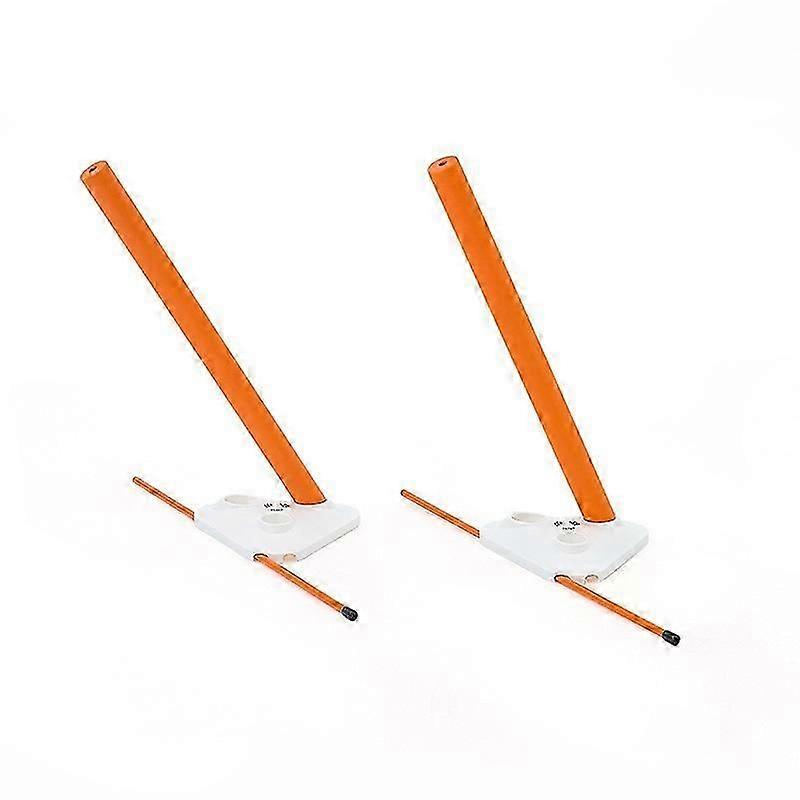 Golf Swing Plane Triangle Tray Corrector with Angle Indicator