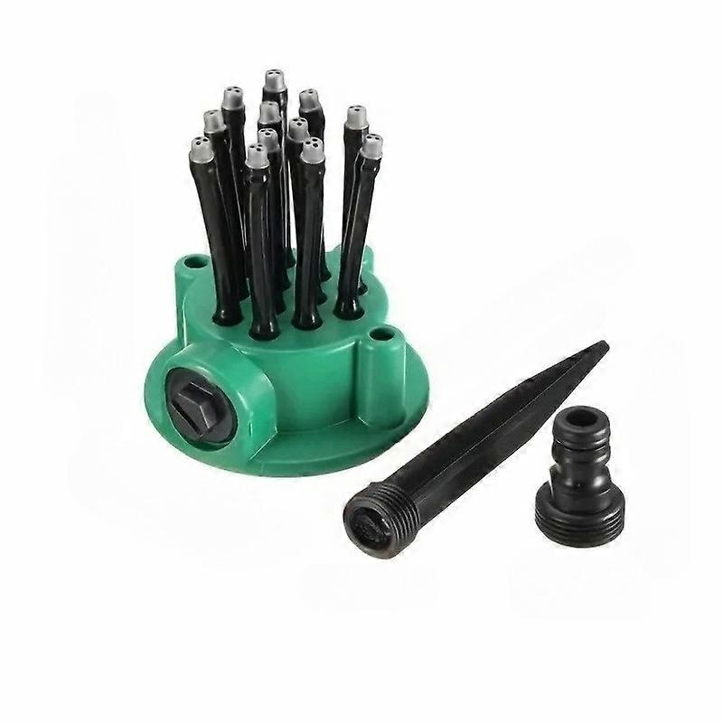 360 Degree Automatic Garden Sprinklers Watering Grass Lawn Rotary Nozzle Rotating Water Sprinkler System Garden Supplies Spray