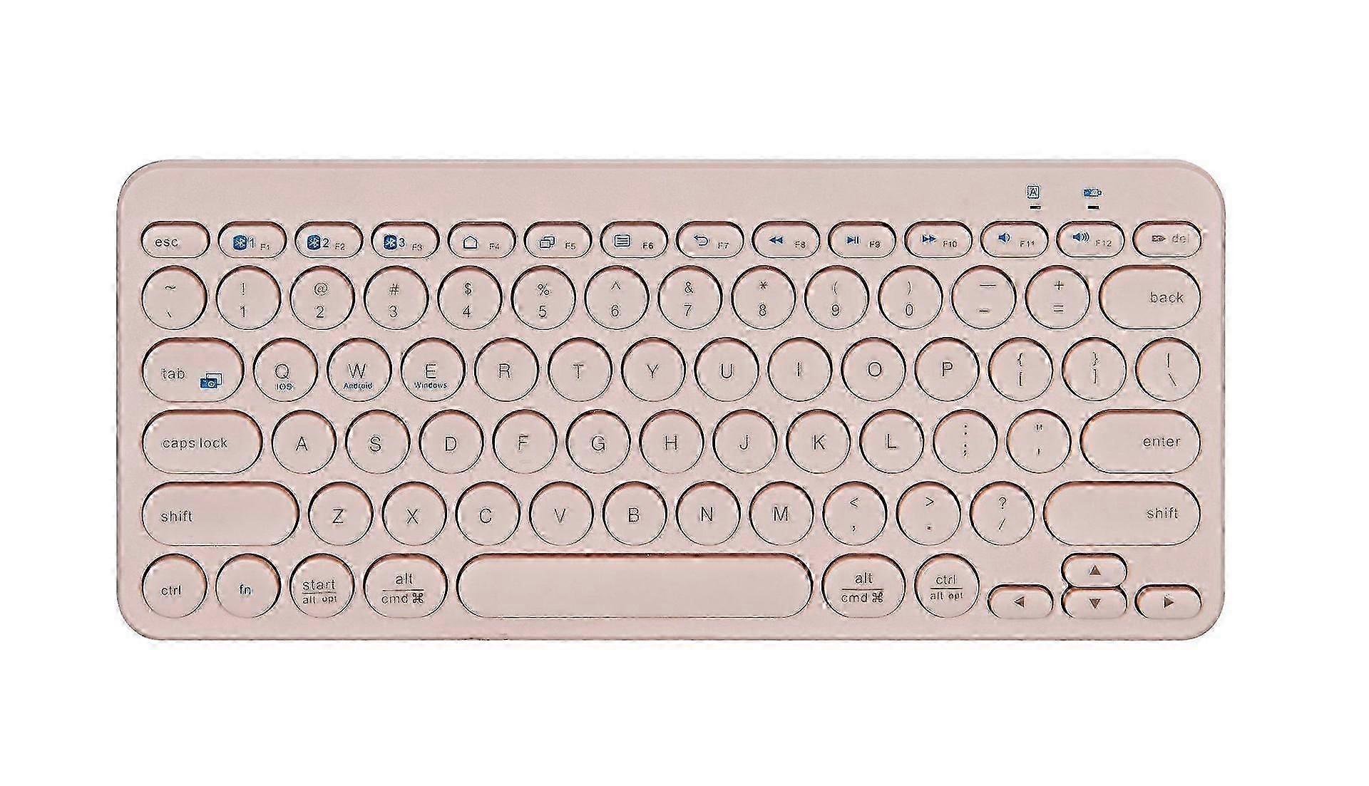 Wireless Keyboard , Cute Wireless Keyboard Combo, Pink Keyboard