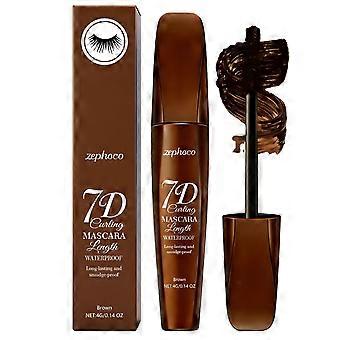 Zephoco Volume & Curl Mascara (Brun): Krøller naturligt og sætter sig smukt uden at tvære ud.