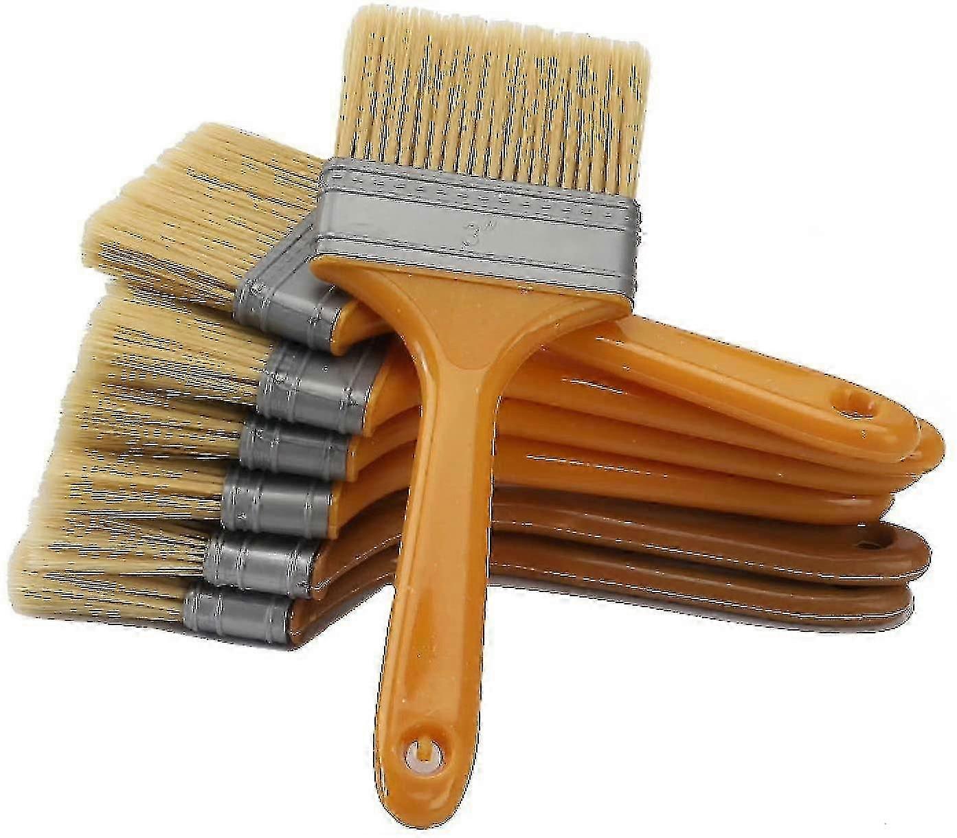 7 Pcs 3" Plastic Brushes