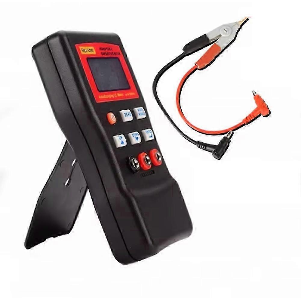 MLC500 ?Accuracy Digital Capacitance Inductance Meter Auto Range Component Tester Digital Bridge LC Meter 500kHz