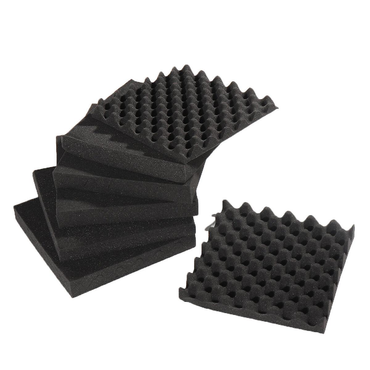 12Pcs/set Studio Acoustic Foam Panels Tile Sound Insulation Proofing 30x30x4cm