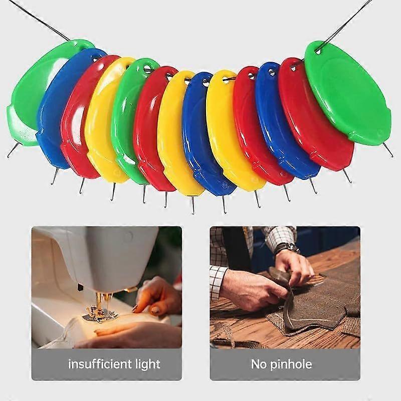 Sewing Machine Needle Threader, 2024 New Simple Needle Threader Tool for Hand Sewing, Automatic Threading Aid Needle Threader Tool, Simple Quick Sewi