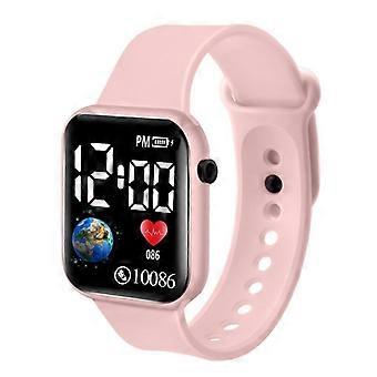 Kids Electronic Digital LED Watch Durable Silicone Strap Fashion Cartoon Wristwatch Perfect Holiday Gift for Boys Girls