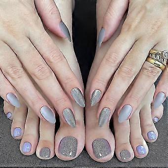 Manicure Wearing Armor Spar Cat's Eye Hands And Feet Manicure Patch Fake Nail Set Wearing Armor