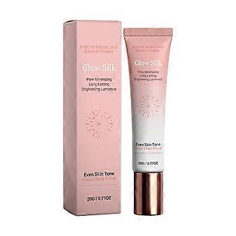 Soft Cream Makeup Primer for Face, Smooth Base Support with Bright Finish, Daily Routine Use, and Longer Wear Help for Base Makeup, 20 g Multicolor