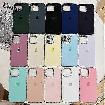Original Apple Silikonhülle für iPhone 17, 16, 15, 14, 13 Pro Max Plus, Air, kratzfeste, schlichte offizielle Schutzhülle