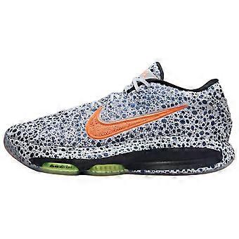 Nike GT Hustle 3 Safari Basketballsko Unisex Lave Sneakers Hvit Blå Oransje FV3422-900