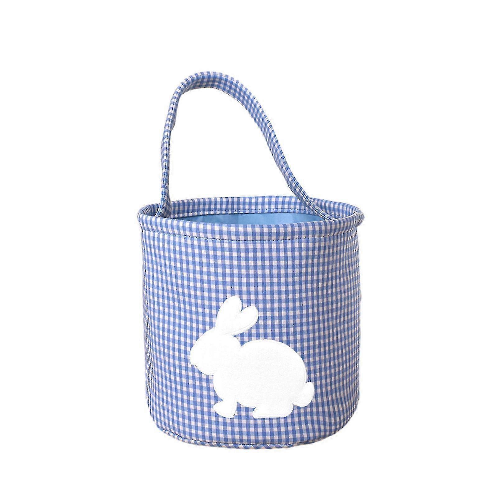 Gingham Bunny Egg Hunt Tote