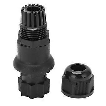 Nylon Flag Mount Base for Kayaks Canoes Row Boats, Safety Flag Pole Holder, Portable DIY Accessory, Black, 15mm Base