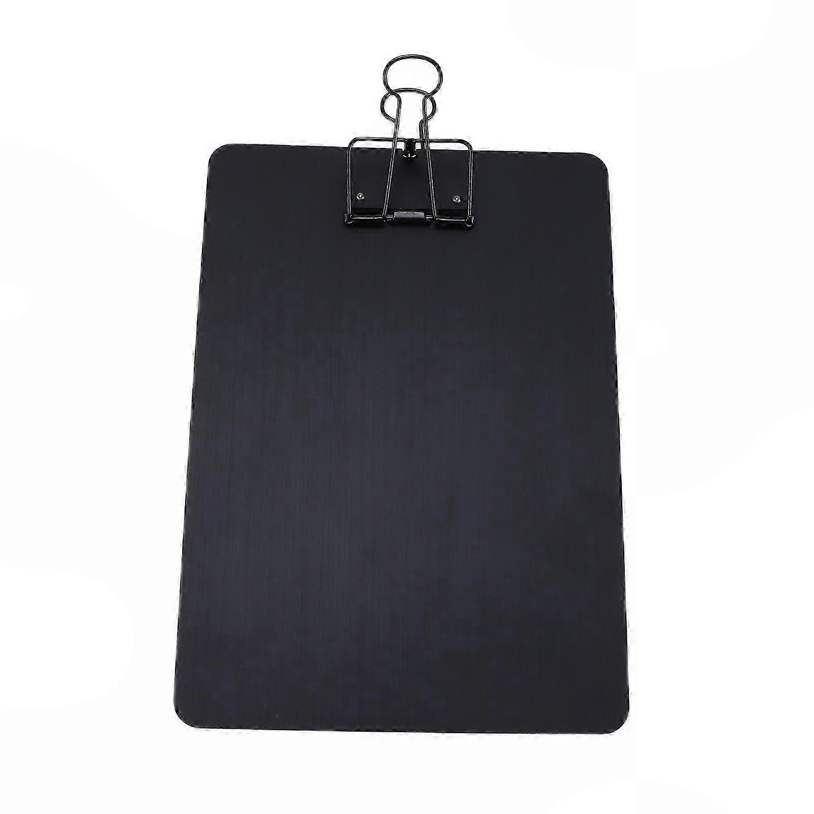 Durable & Rust-Proof Multi-Pack Clipboards, Black, Hangable & Multifunctional for Writing & Painting