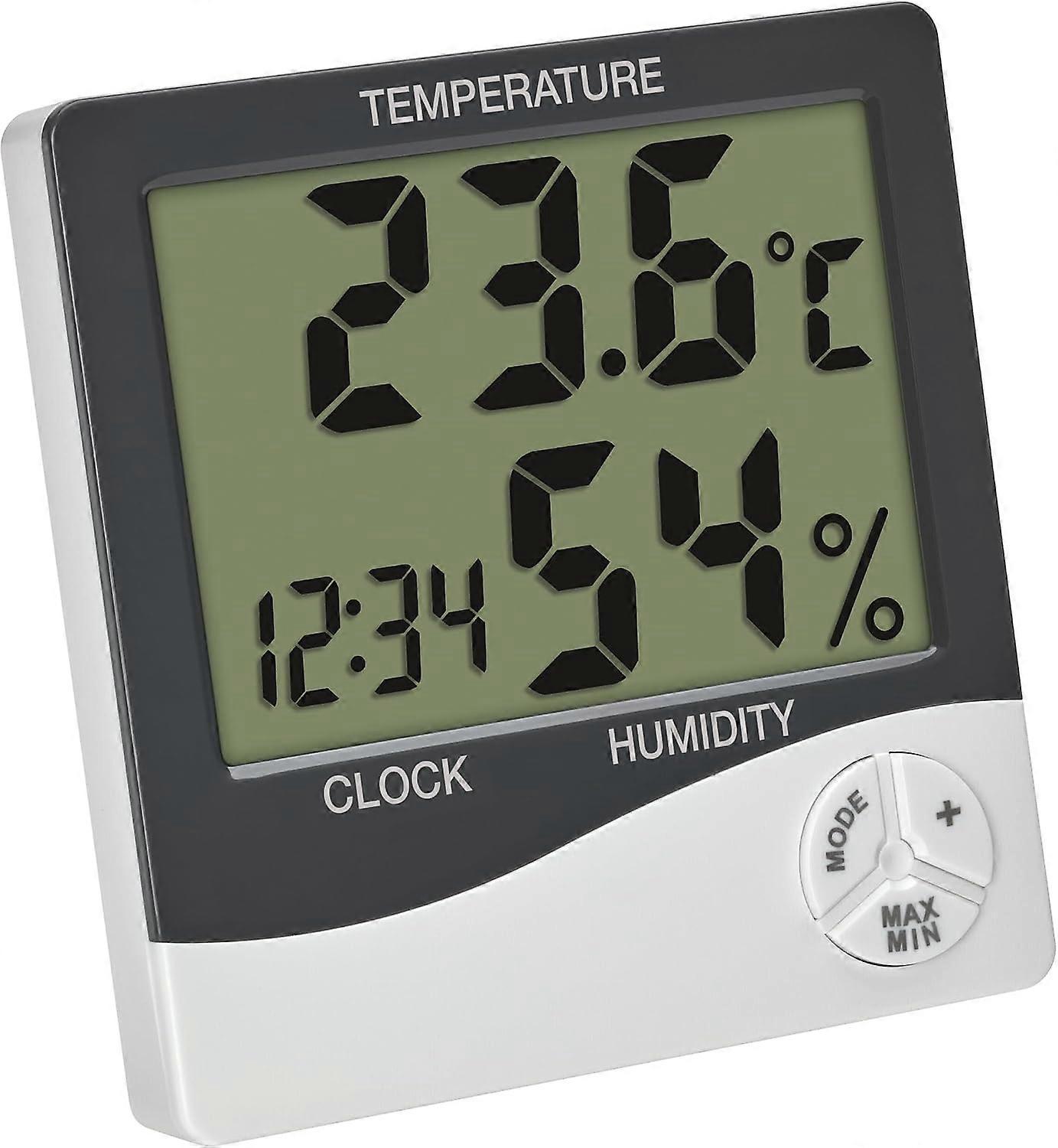 Digital Room Thermo-Hygrometer with Clock