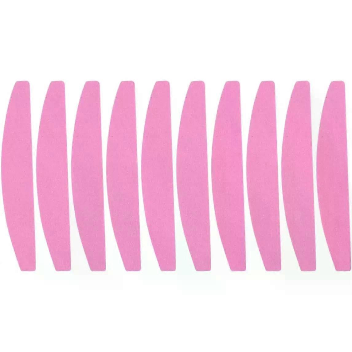 Sided Nail File Strip Shape 3 Blush 10 Piece Set