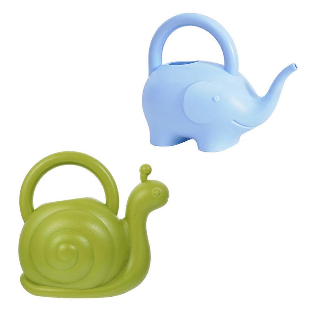 Blue Elephant Shell Plant Watering Set