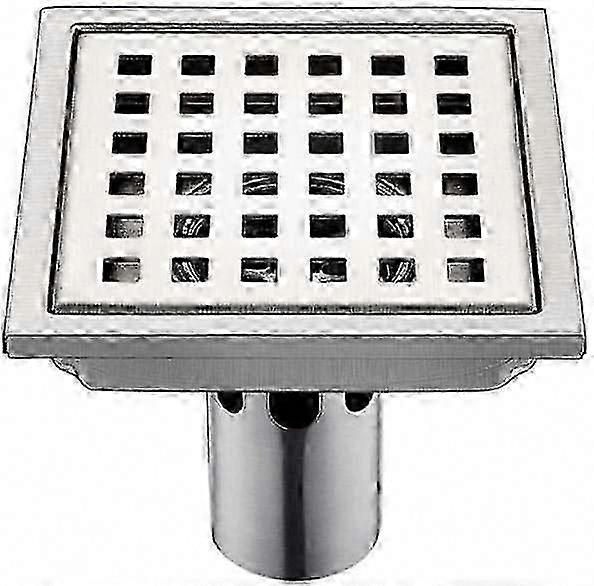 Anti-Odour Square Stainless Drain