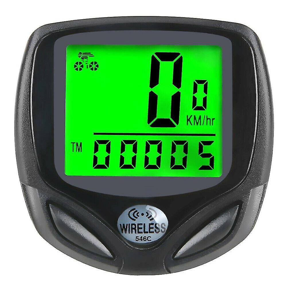 Wireless Mtb Bike Speedometer Lcd Waterproof Bicycle Meter Computer Odometer