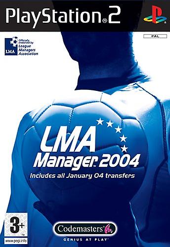 LMA Manager 2004 (PS2) - PAL - New & Sealed