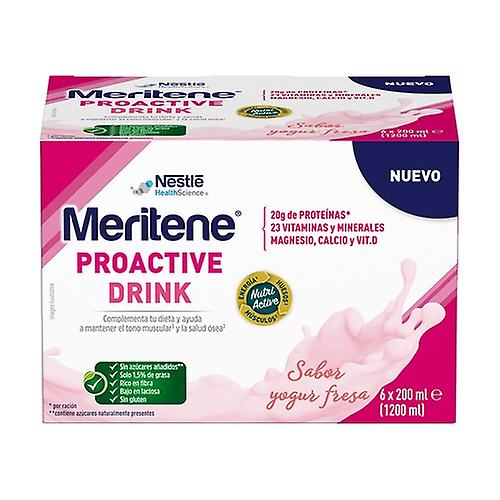 Strength and vitality proactive drink 6 units of 200ml (Strawberry)