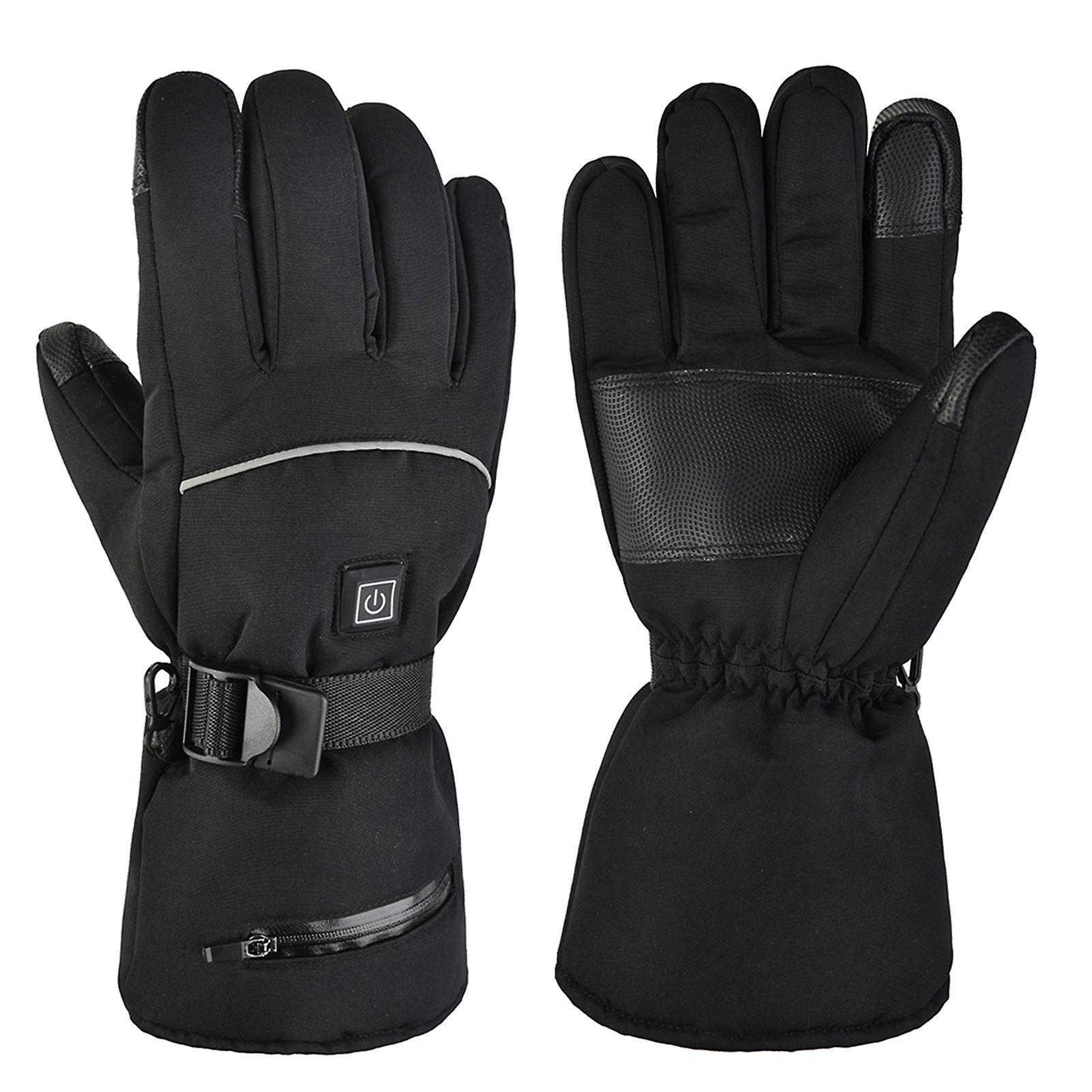 Rechargeable Heating Gloves Portable Touchscreen Waterproof Ski Glove
