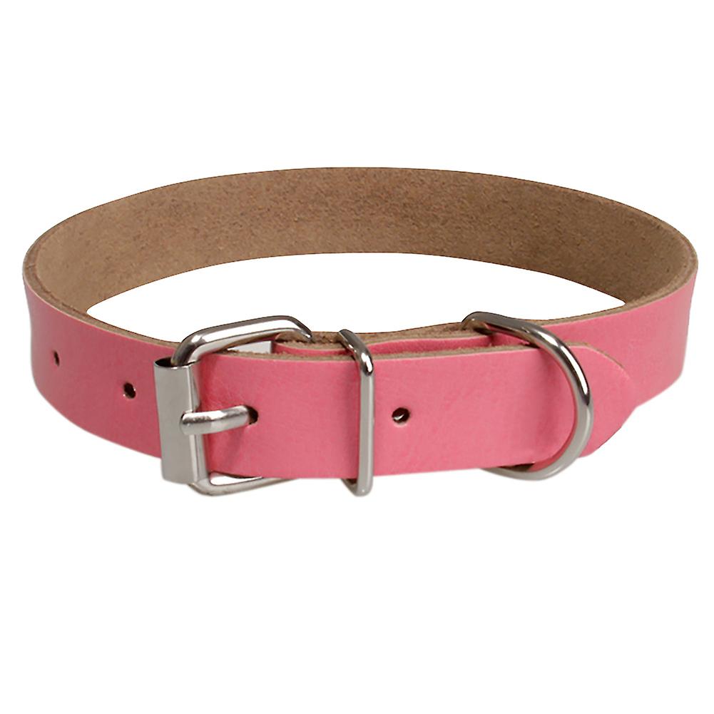 PU Leather Solid Soft Colorful Pet Dog Collar for Small Medium Large Dogs Neck Strap Adjustable Puppy Kitten Cat Collar
