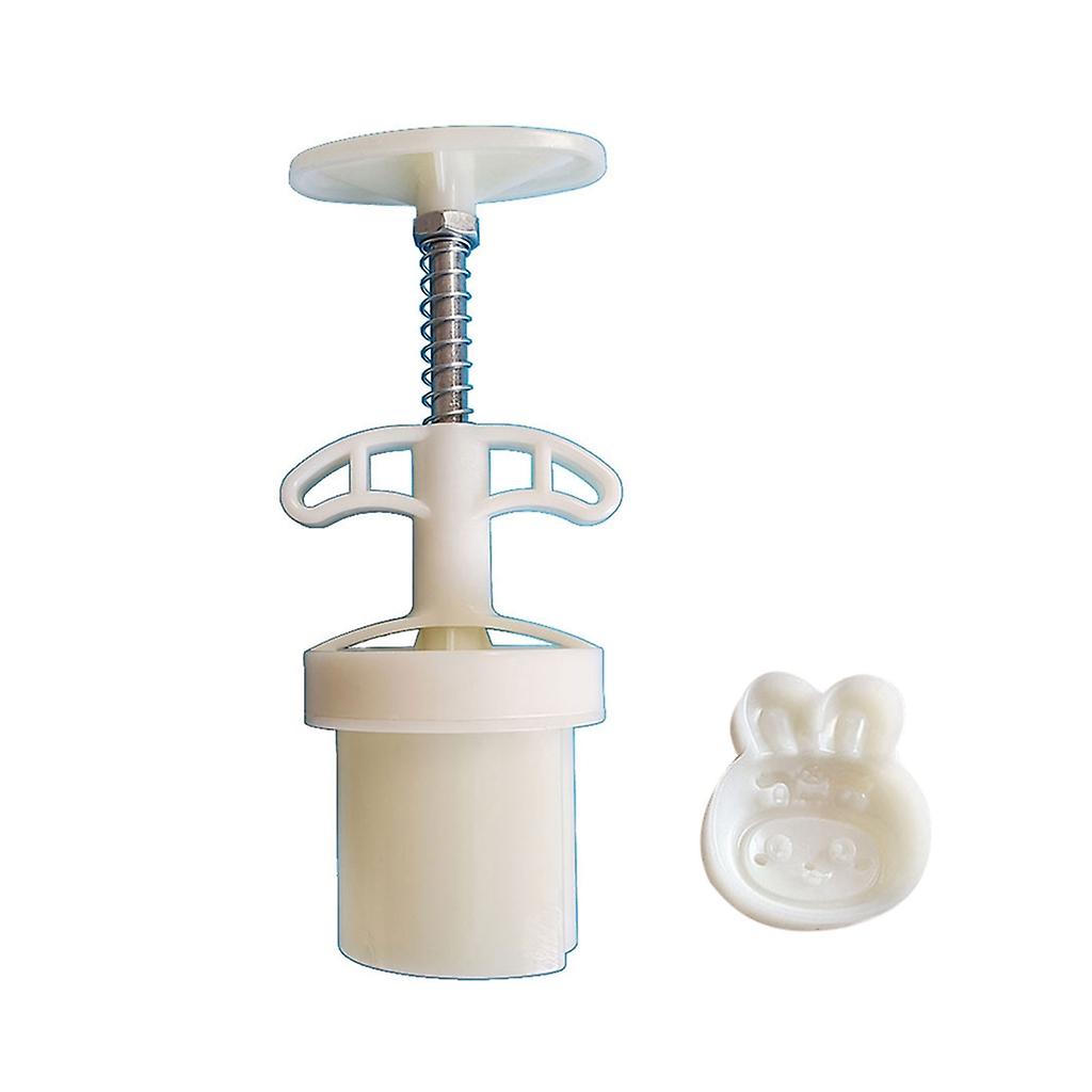 Plastic Mooncake Mold Rabbit Shaped DIY Mooncake Cutters Pastry Decoration Tools