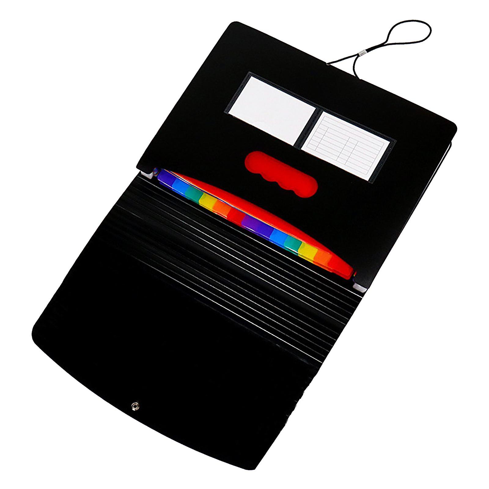 Document File Folder Data Organizer Organizer Multicolor 24 layers 18 Lines