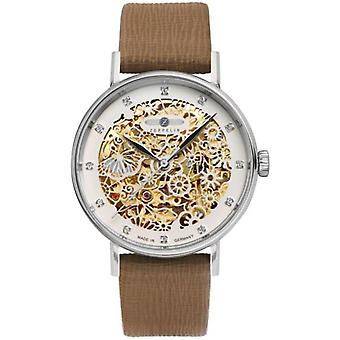 Zeppelin princess of the sky women's analog automatic watch with cowhide bracelet 7461-5