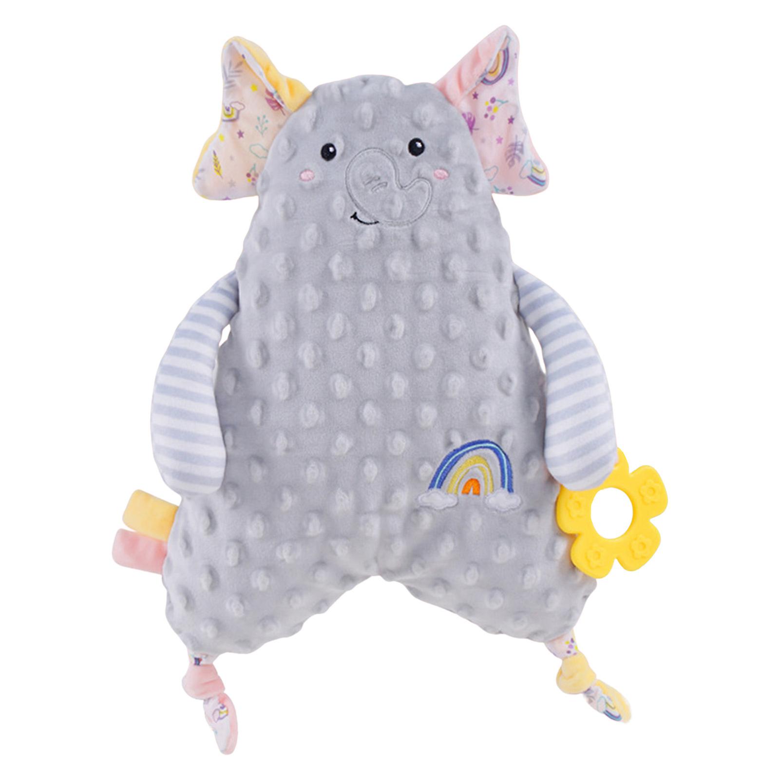 Sinknap Sleep Doll Mjuk tecknad form Hud-touch Härlig bitbeständig Appease Bean Fleece Kanin Baby lugnande docka för inomhus