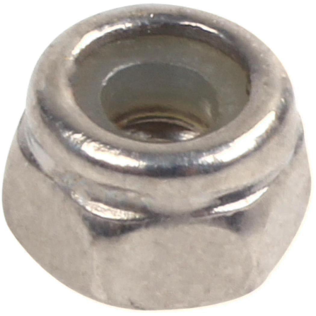 50pcs M2 Zinc Plated Self-locking Nylon Insert Hex Lock Nuts